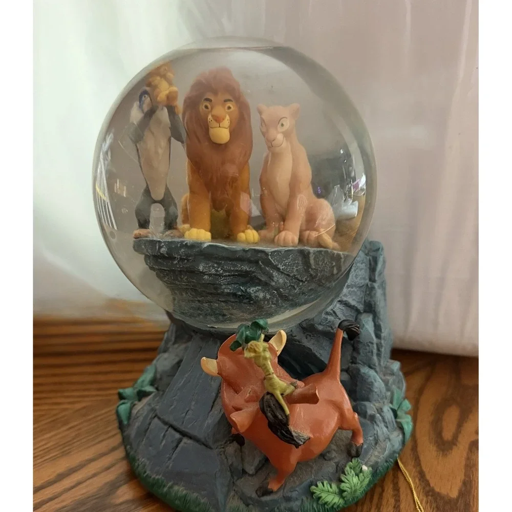 Disney The Lion King Music Box Snow Globe 